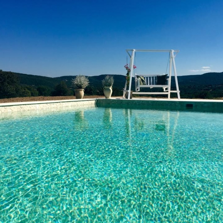 Outdoor pool Balaiana Eco Retreat Sardinia